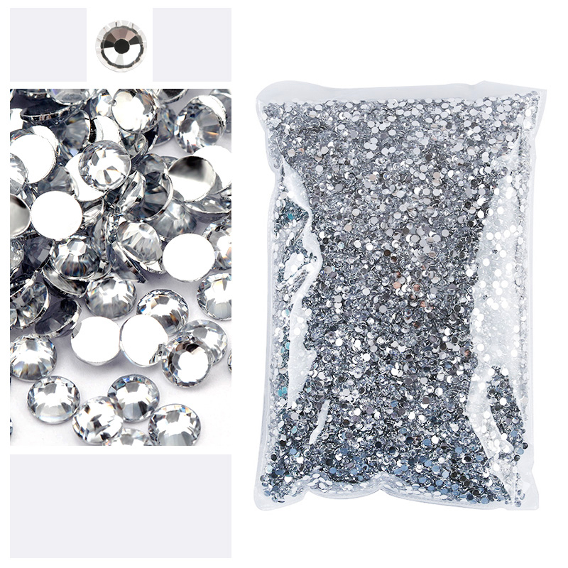 Hotfix Rhinestone Sheet - Klare 2–5 mm große Großhandelsverpackung, Harz-Strasssteine,