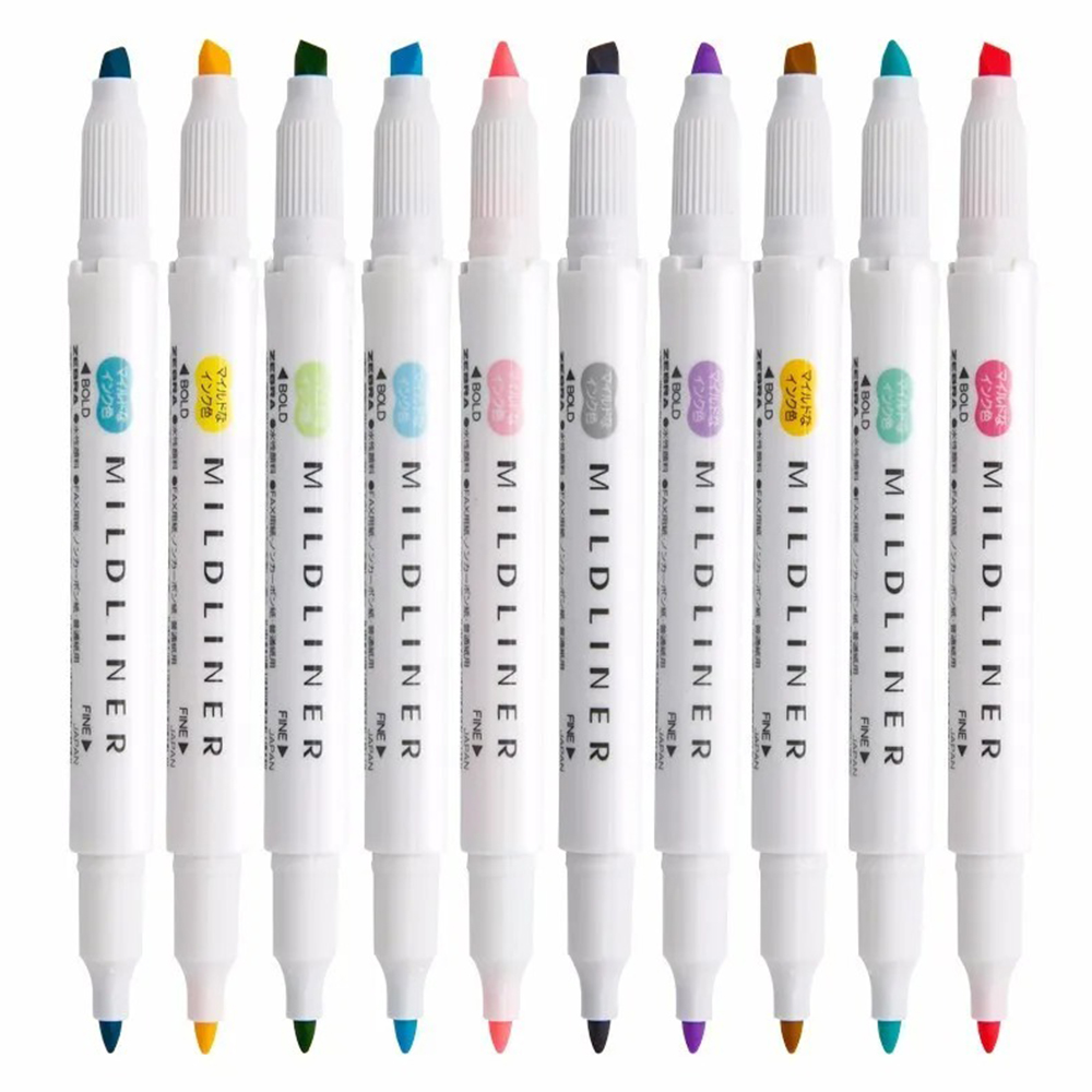 35-Farben-ZEBRA Mildliner High – Zebra Pen Mildliner Bewertung und Preis