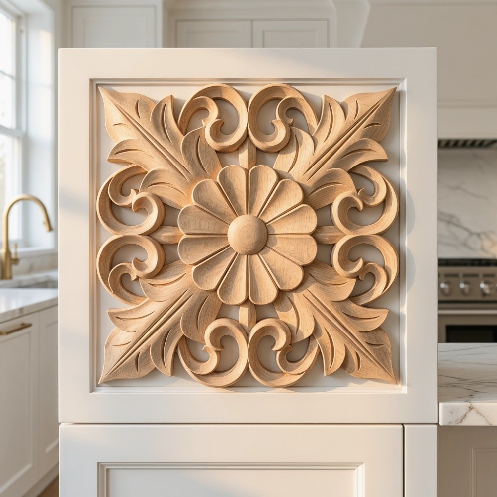 Wohnraumdekoration Holzgeschni – Craft Embellishment Bewertung und Preis
