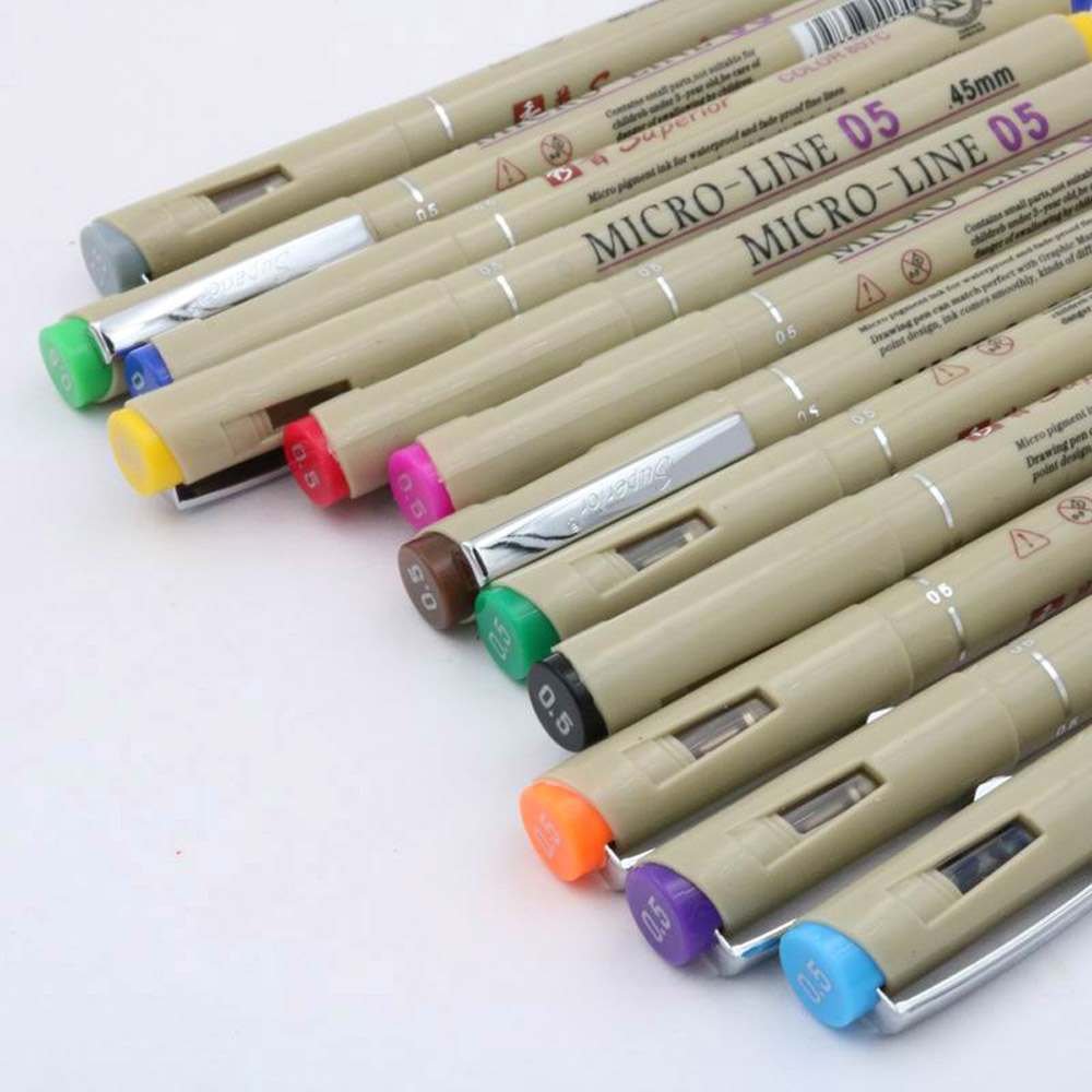 12 Farben poröse Punkt-Stifte, – Copic Marker Sketch Bewertung und Preis