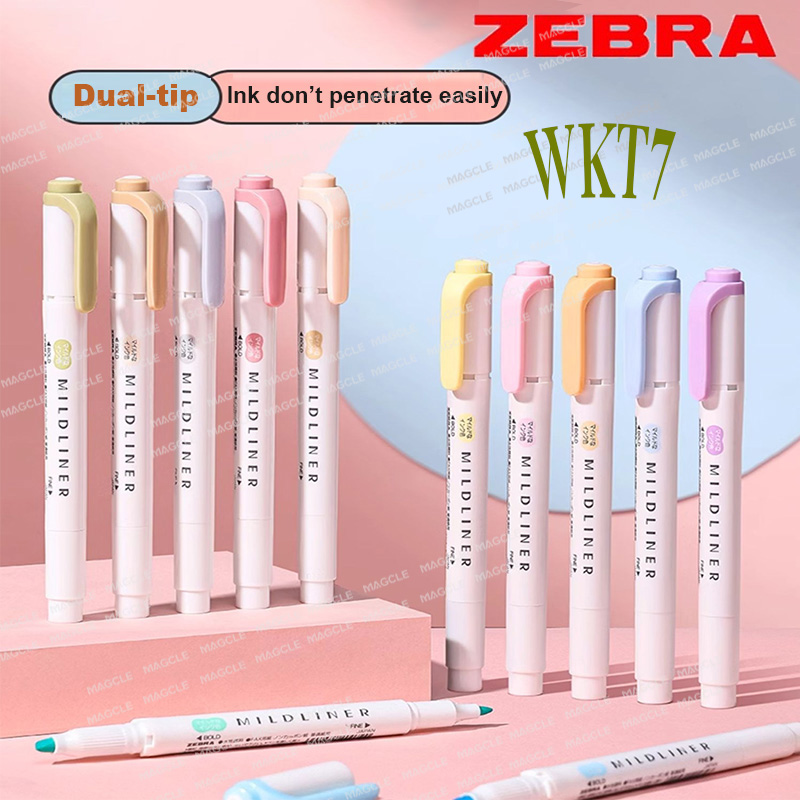 Zebra 1 Stück Textmarker WKT7  – Zebra Pen Mildliner Bewertung und Preis