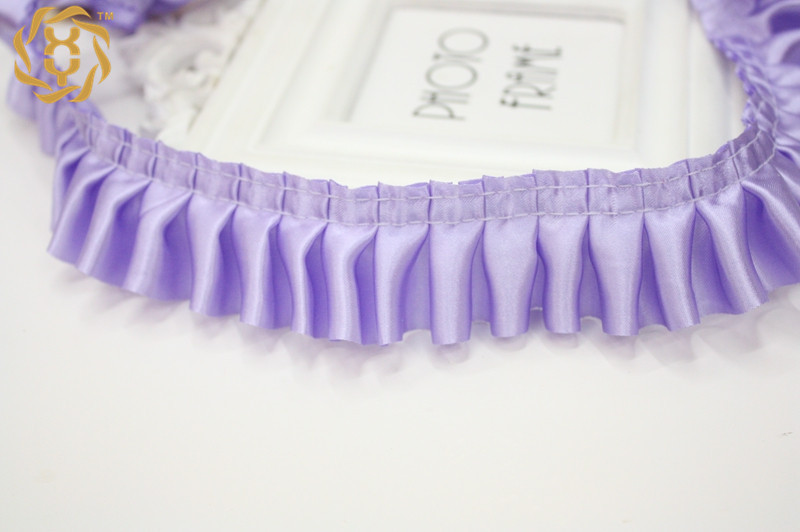 30 Meter 4cm Satin Plissierte  – Elastic Lace Trim Bewertung und Preis